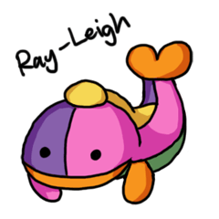 [LINEスタンプ] Ray-Leigh the Fish