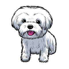 [LINEスタンプ] Dodo Maltese