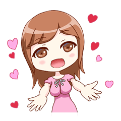 [LINEスタンプ] ゆかちゃんスタンプ