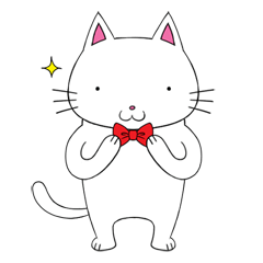 [LINEスタンプ] ふんわりネコ