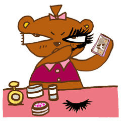 [LINEスタンプ] Cindy and Bobo Bear