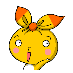 [LINEスタンプ] ふろしきウサギ