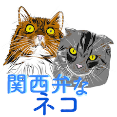[LINEスタンプ] 関西弁なネコやねんの画像（メイン）