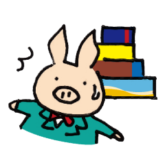 [LINEスタンプ] ボードゲームが好きなぶたくん