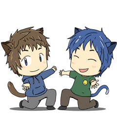 [LINEスタンプ] Fluffy Ear Friends