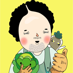 [LINEスタンプ] The Harvest Day(Life in a Farm)