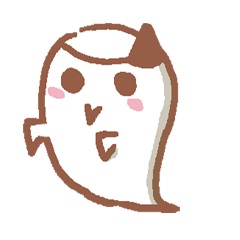 [LINEスタンプ] I'm little ghost！