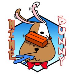 [LINEスタンプ] NineBunny