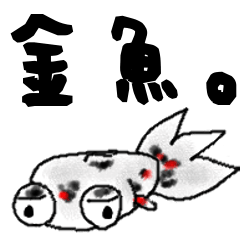 [LINEスタンプ] 金魚暮らし