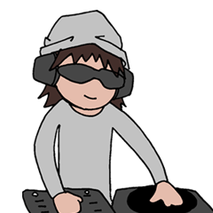 [LINEスタンプ] ひろあきのDJスタイル