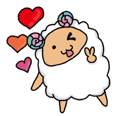 [LINEスタンプ] Sheep Coco