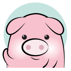 [LINEスタンプ] Pig-gy