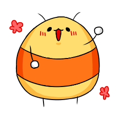 [LINEスタンプ] ぽちゃみつ