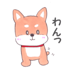 [LINEスタンプ] 柴犬のまり