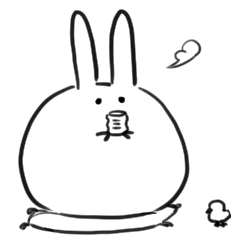 [LINEスタンプ] うさぽて