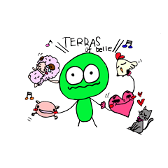 [LINEスタンプ] ホヘー星人