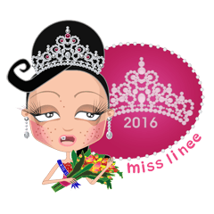 [LINEスタンプ] Miss Li-Nee Next World 2016