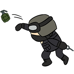 [LINEスタンプ] Special Force ＆ Spy .SPF.SP.