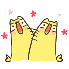 [LINEスタンプ] Stupid Cat-PiPi