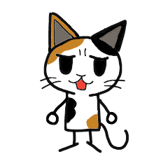 [LINEスタンプ] こまねこ