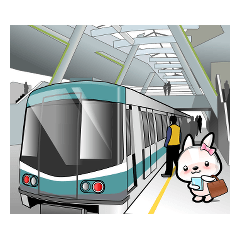[LINEスタンプ] Baby Fifi2 at Work (Chinese)